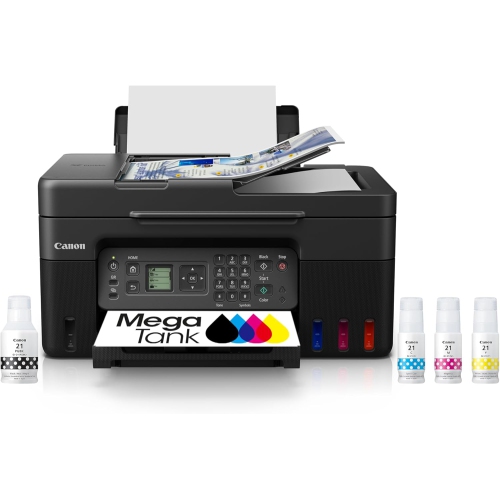Canon Megatank G4270 All-in-One Wireless Supertank Printer |Print, Copy, Scan and Fax|with Airprint and Mopria Printing|Auto Document Feeder and