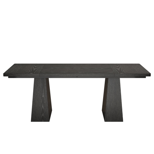 Lantine 63-Inch Farmhouse Dining Table, Dining Table For 6 People, Wood Rustic Dinner Table, Rectangular Kitchen Table For Dining Room, Kitchen, And