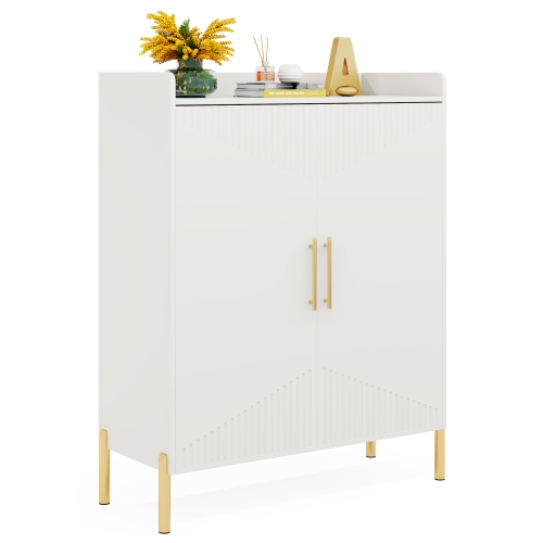 Lantine Large Shoe Cabinet With Doors,6-Tier Entryway Shoe Storage Cabinet With Shelves,30 Pairs Modern Shoes Rack Organizer For