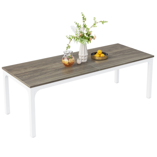 Lantine 6.5 FT Conference Room Table, 78.74" W x 27.56" D Large Office Conference Table, Modern Seminar Meeting Table Desk for Boardroom, Meeting Room