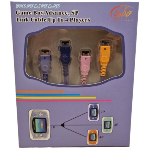 4 Player Link Cable for GBA and GBA SP