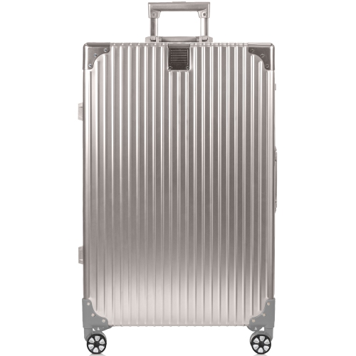Ensemble de 2 valises en aluminium Elite de CHAMPS - Argenté