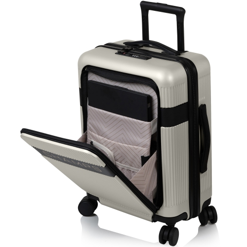 CHAMPS Onyx II 3-Piece Luggage Set-Ivory