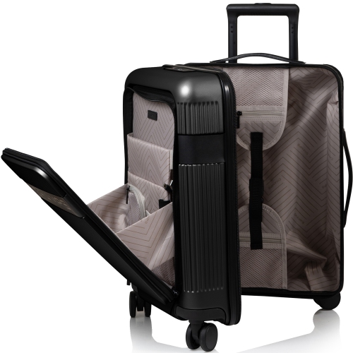 CHAMPS Onyx II 3-Piece Luggage Set -Black