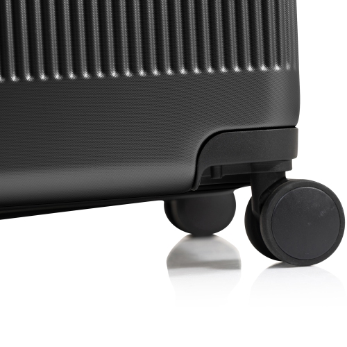 CHAMPS Onyx II 3-Piece Luggage Set -Black