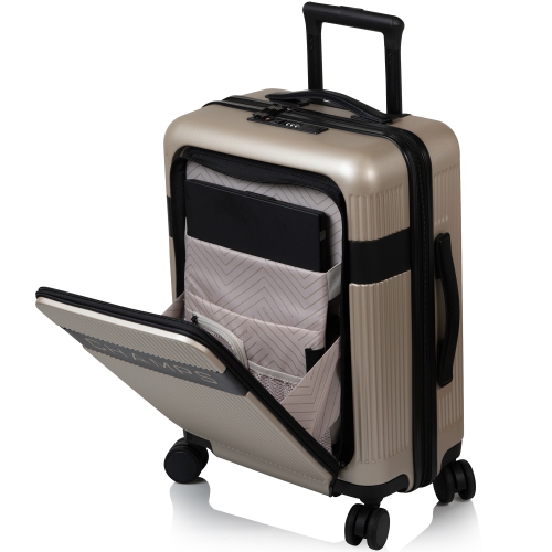CHAMPS Onyx II 3-Piece Luggage Set-Sand