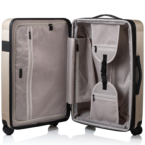 CHAMPS Onyx II 3-Piece Luggage Set-Sand