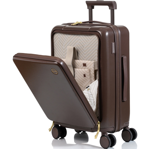CHAMPS Onyx Carry-on-Brown