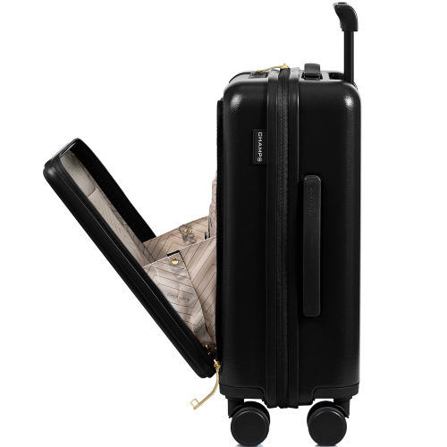 CHAMPS Onyx Carry-on-Black