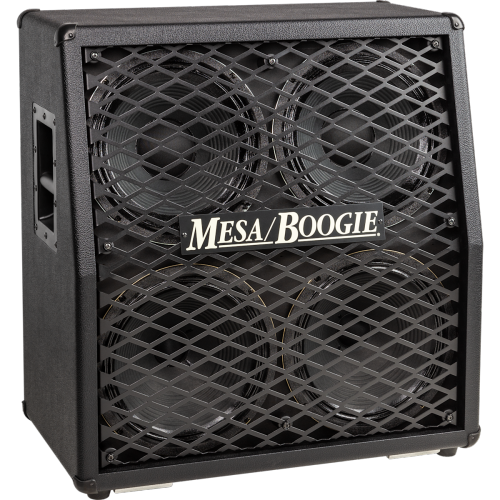 Cabine Mesa Boogie 4x12 à dossier divisé - Bronco noir