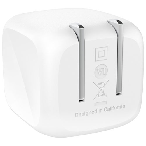 Belkin 45W USB-C Wall Charger with USB-C Cable - White