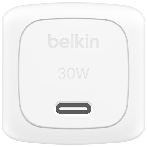 Belkin 30W USB-C Wall Charger - White