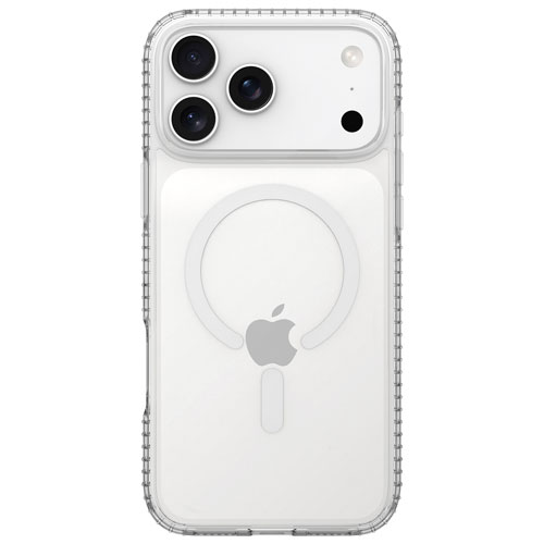 Insignia Fitted Hard Shell Case with MagSafe for iPhone 17 Pro Max - Clear - Only at Best Buy