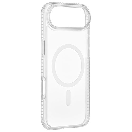 Insignia Fitted Hard Shell Case with MagSafe for iPhone Air - Clear - Only at Best Buy