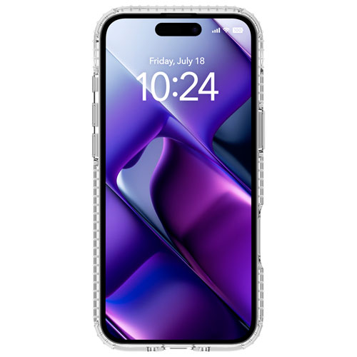 Insignia Fitted Hard Shell Case with MagSafe for iPhone Air - Clear - Only at Best Buy