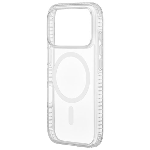 Étui rigide ajusté d'Insignia avec MagSafe pour iPhone 17 Pro - Transparent - Exclusivité de Best Buy
