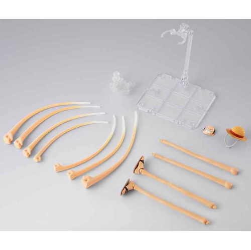 One Piece 6 Inch Scale Accessory S.H. Figuarts - Monkey D. Luffy Romance Dawn Gum-Gum Option Parts Set