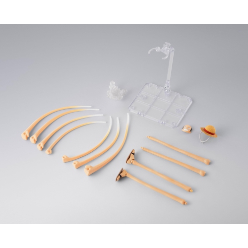 One Piece 6 Inch Scale Accessory S.H. Figuarts - Monkey D. Luffy Romance Dawn Gum-Gum Option Parts Set