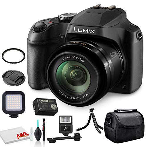 Appareil photo numérique Lumix DC-FZ80 de Panasonic Ensemble de base
