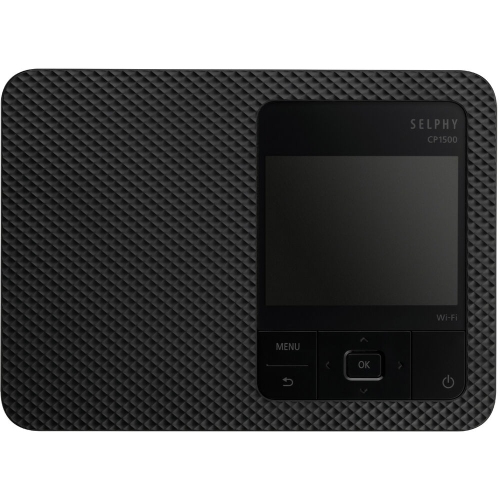 Imprimante photo SELPHY CP1500 de Canon + ensemble avec encre couleur KP-108IN de Canon et papier + Plus