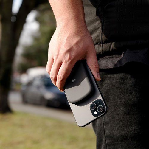 Chargeur portable 5000 mAh Vibrance Piston Power de LOGiiX avec MagSafe - Noir