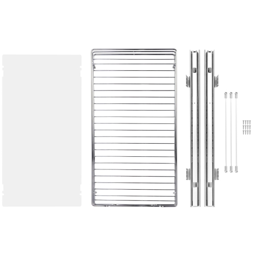 VEVOR 12"W x 17"D Pull Out Cabinet Organizer, Heavy Duty Slide Out Pantry Shelves, Chrome-Plated Steel Roll Out Drawers, Sliding Drawer Storage for