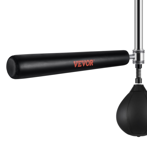 VEVOR Wall Mount Boxing Spinning Bar with Punching Ball, Adjustable Boxing Speed Trainer, Reflex Boxing Bar with Gloves, Boxing Training Equipment