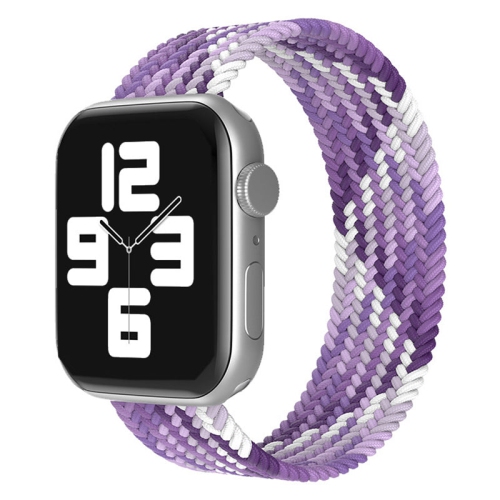 PANDACO  Violet Braided Watch Strap for Apple Watch 38MM / 40MM / 41MM / 42MM (10Th-12Th Gen) In Multicolor