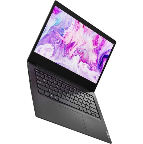 LENOVO IdeaPad 3 14" HD Laptop - Intel Pentium Gold 6405U - 12GB DDR4 - 512GB SSD - Windows 10 S - Black - 32GB USB Card by LENOVO - Refurbished condition - Image 3
