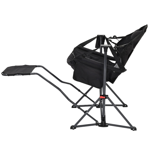 Ainfox Hammock Camping Chair, Camping Chair Rocker, Swinging Chair Withwith Removable Footrest