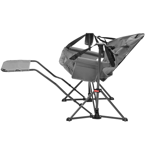 Ainfox Hammock Camping Chair, Camping Chair Rocker, Swinging Chair Withwith Removable Footrest