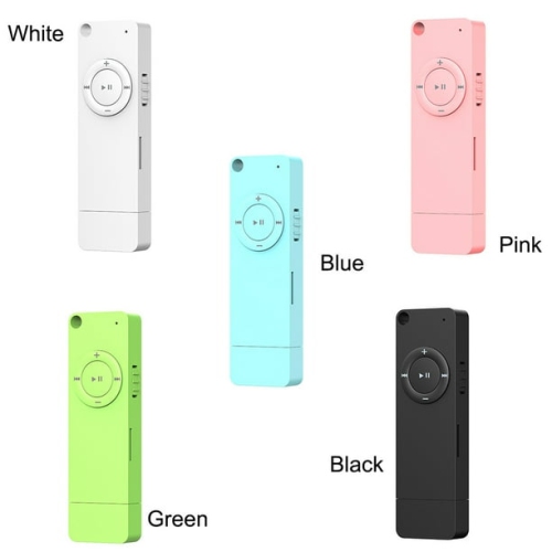 16GB Ultra-thin MP3 Player – portable, built-in speaker, USB/TF expansion, 4 hours of playback [green]