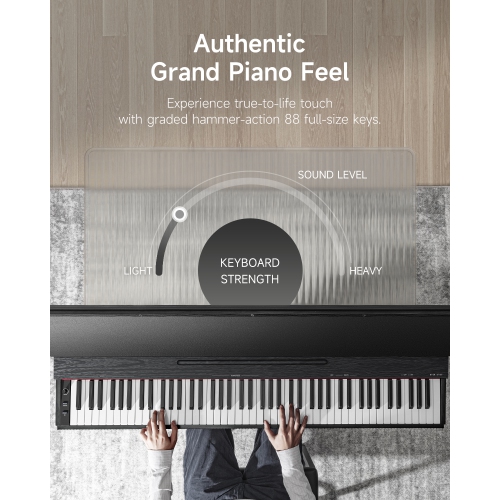 Donner OURA™ S300 88 Key Graded Hammer Action Weighted Home Digital Piano