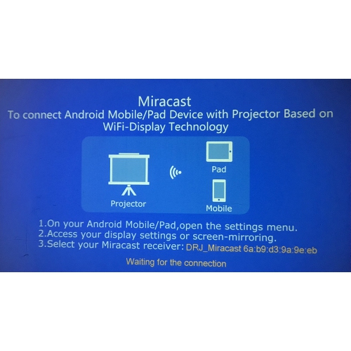 Mini Projector, Portable HD 1080P Movie Projector, 9000LM WiFi Bluetooth Projector