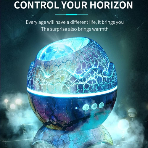 Egg-shaped projector 4-in-1 Northern Lights projector Night light Dinosaur egg Aurora starlight projector Night light