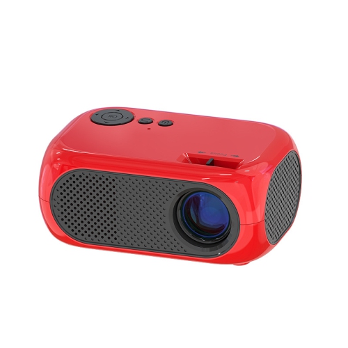 GREEN SCENIC  Portable Led Projector, Mini Projector HD Projector (Color: Red)