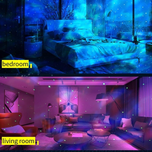 Egg-shaped projector 4-in-1 Northern Lights projector Night light Dinosaur egg Aurora starlight projector Night light