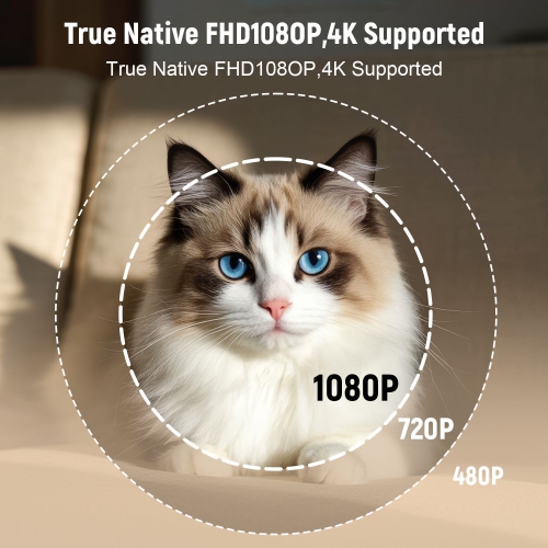 HD 4K projector home wall projector Netflix GPT large model AI voice assistant