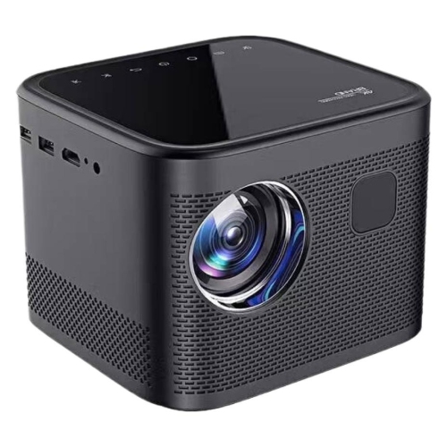 4K 1080P projection auto focus, mini movie video projector with AUX interface, home living room mobile phone wireless screen projection