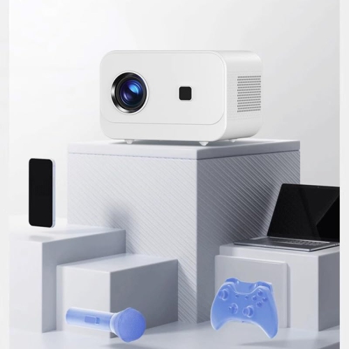 Projector home bedroom smart home theater projector mobile screen ceiling TV wall projection