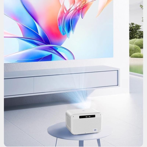 Projector home bedroom smart home theater projector mobile screen ceiling TV wall projection