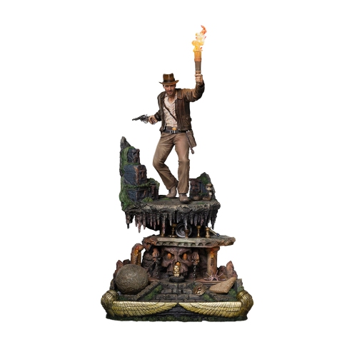 Image 1 de 7.. Iron Studios - Indiana Jones - 1/10 à échelle artistique de luxe