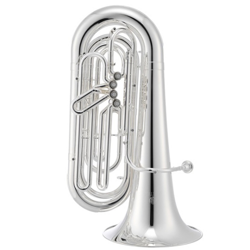 Tuba BB à 4 valves JTU1010S de Jupiter 1000 - Plaqué argent