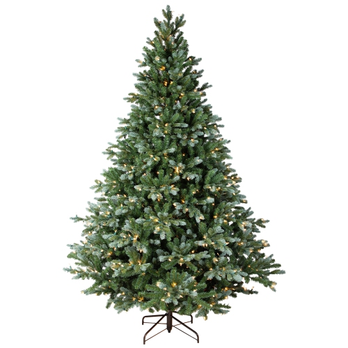 Real TouchPre-Lit Full Blue Spruce Artificial Christmas Tree - 9' - Clear
