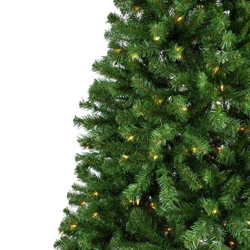Pre-Lit Full Pendleton Spruce Artificial Christmas Tree - 7' - Clear Lights