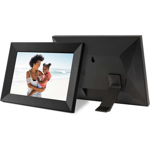 Aluratek 10"" WiFi Digital Photo Frame with Touchscreen IPS LCD Display and 8GB Built-in Memory, ASHDPWM10S