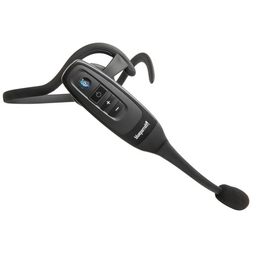 BlueParrott C400-XT Wireless Bluetooth Mono Convertible Headset with 96% Noise-Cancelling Microphone