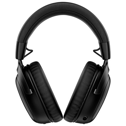 Casque de jeu multiplateforme sans fil avec microphone Cloud III S de HyperX - Noir