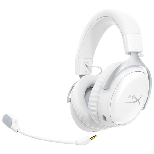 HyperX Cloud III S Wireless Gaming Headset - White