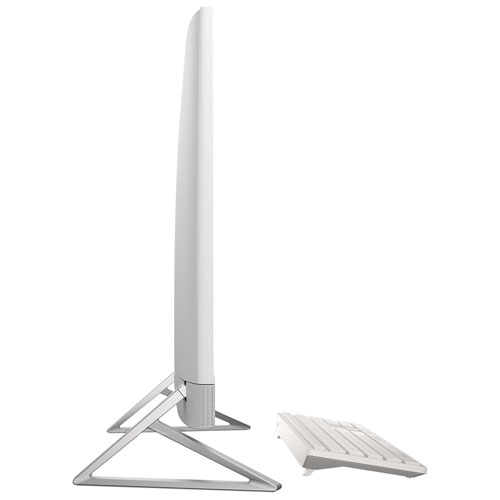 Ordinateur tout-en-un à écran tactile de 27 po de Dell - Blanc (Core 7 150U d’Intel/mémoire vive de 32 Go/disque SSD de 2 To/Windows 11)